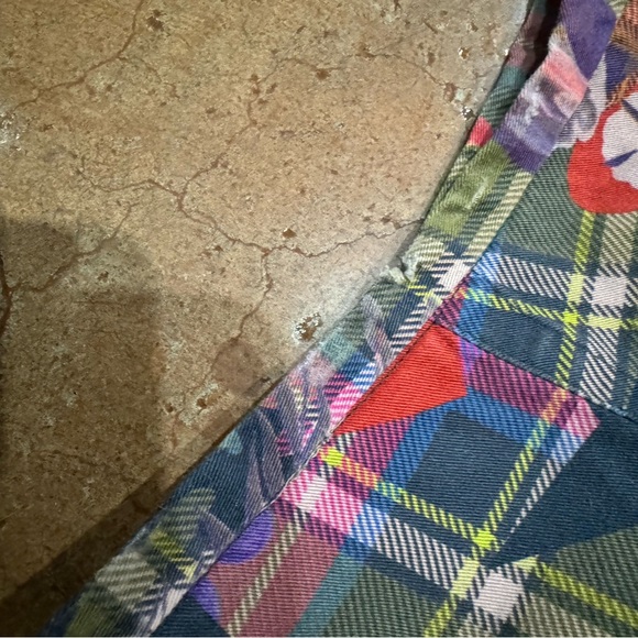 Vivienne Westwood plaid sea monster print shorts 40 - Picture 8 of 11